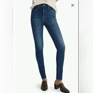 Madewell Curvy High Rise Sknny Crop SZ 24
